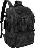 Fishing Backpack with Rod Holder 40L - WaterResistant Tackle Pack