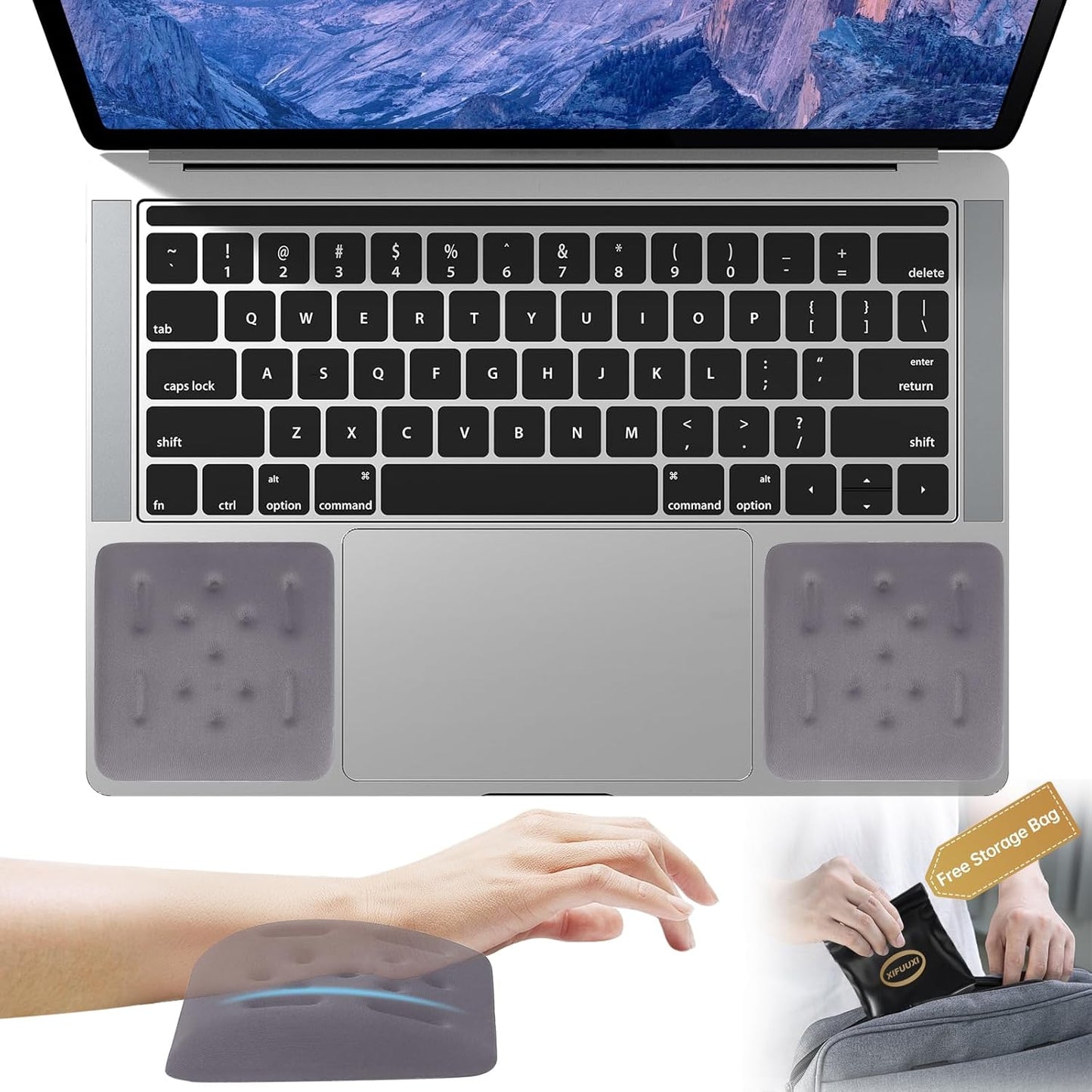 Comfortable Ergo Keyboard Wrist Support by XIFUUXI