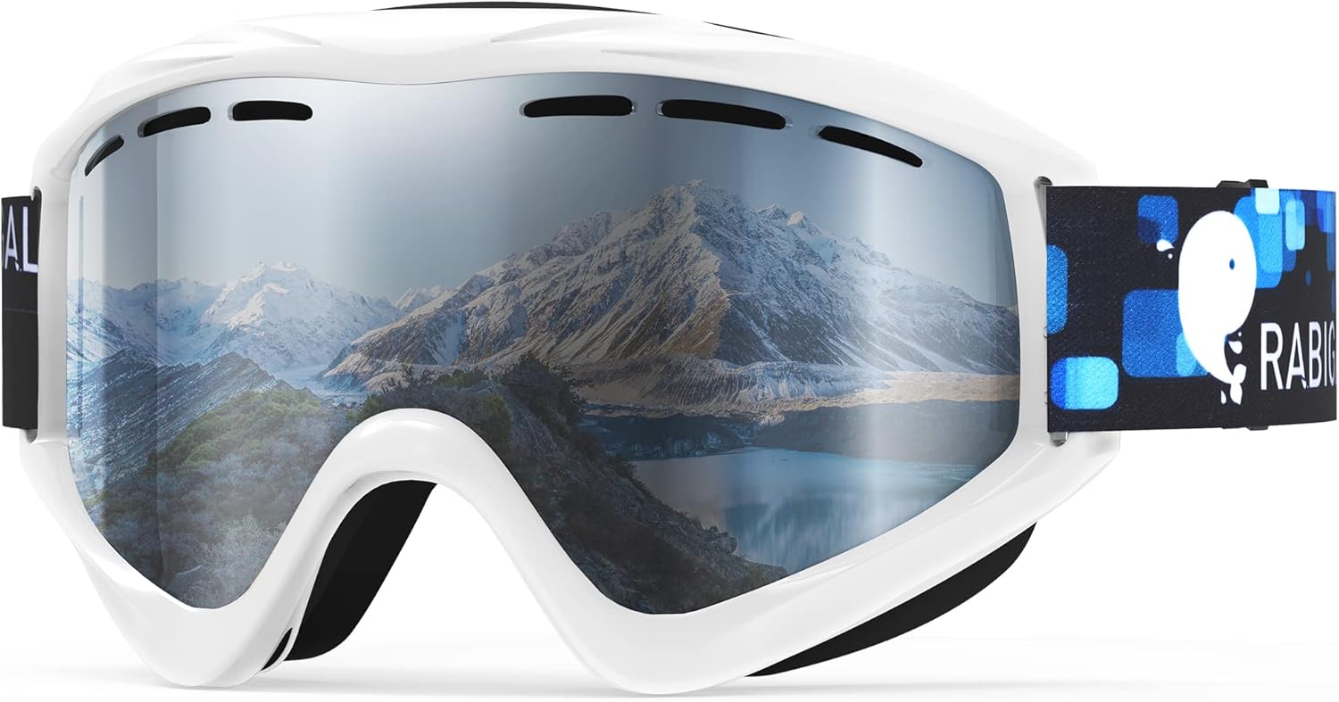 RABIGALA Ski Goggles - Clear Vision & UV Protection