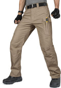 FREE SOLDIER Men's Tactical Pants Water Resistant Ripstop Cargo belt