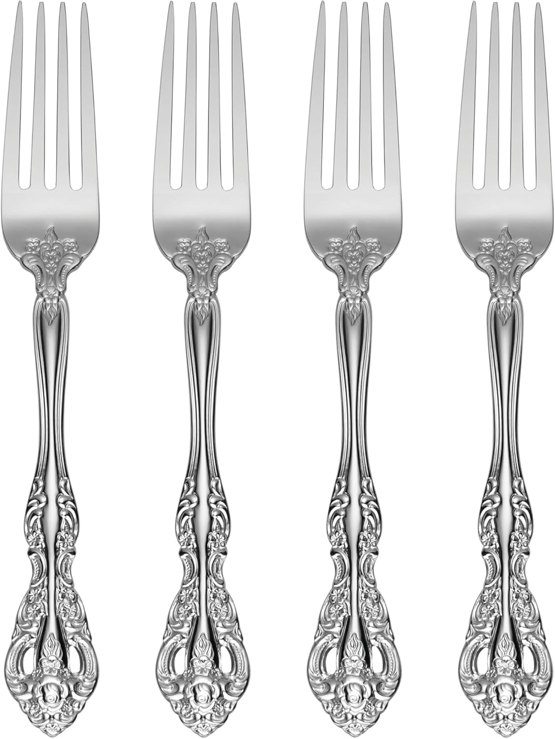 Oneida Michelangelo Fine Flatware Dinner Fork Set of 4 Quality