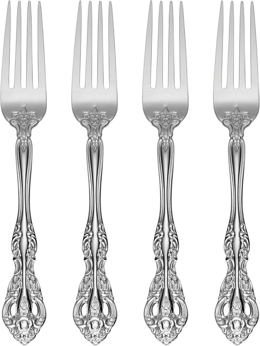 Oneida Michelangelo Fine Flatware Dinner Fork Set of 4 Quality