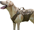 No Pull Dog Harness Tactical Vest - Breathable Mesh, XL