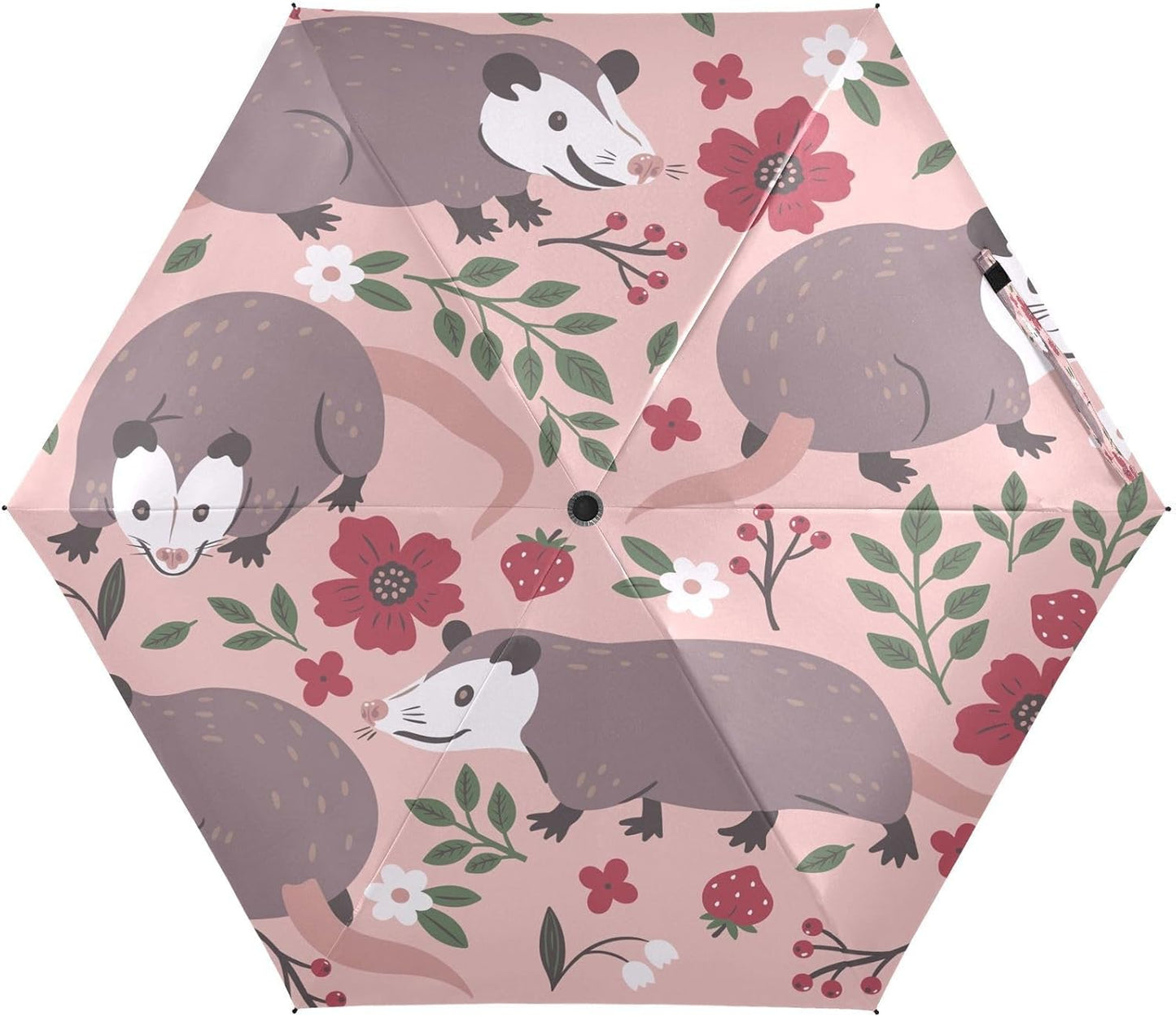 Windproof Travel Umbrella for Women - Compact & Lightweight