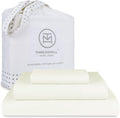 Threadmill 100% Cotton 600 TC Twin Sheets Set - Cooling Sateen Comfort