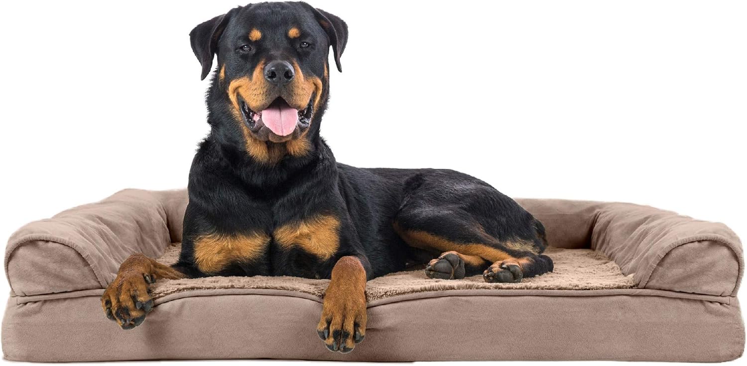 Furhaven Orthopedic Dog Bed for Large Dogs - Jumbo/XL