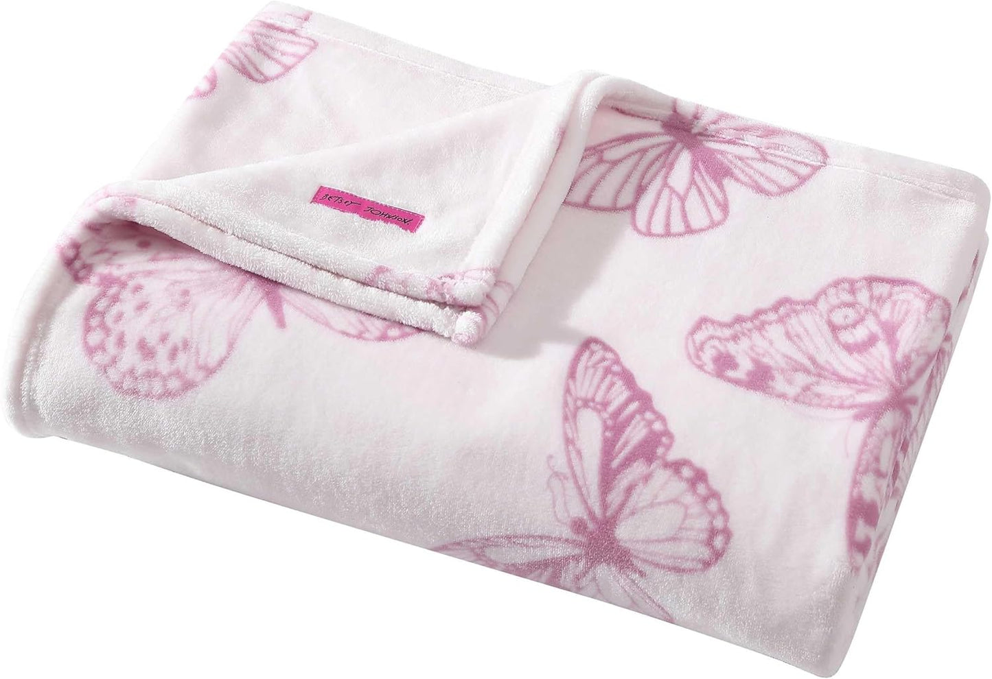 Betsey Johnson Malachite Butterfly Pink Twin Blanket Review