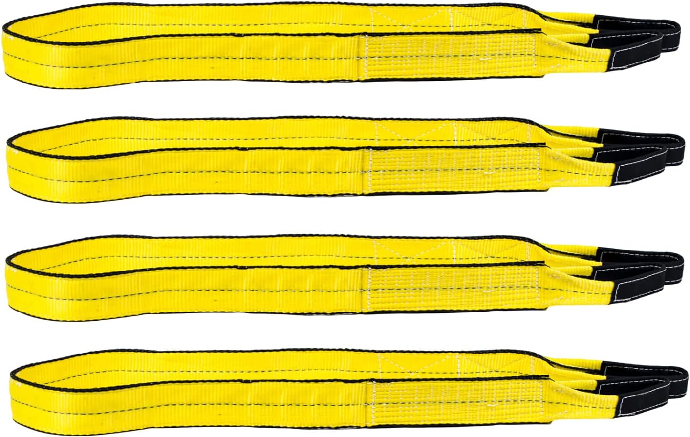 Mytee Products 4 Pack 2in x20ft Web Lifting Sling for Secure Lifting