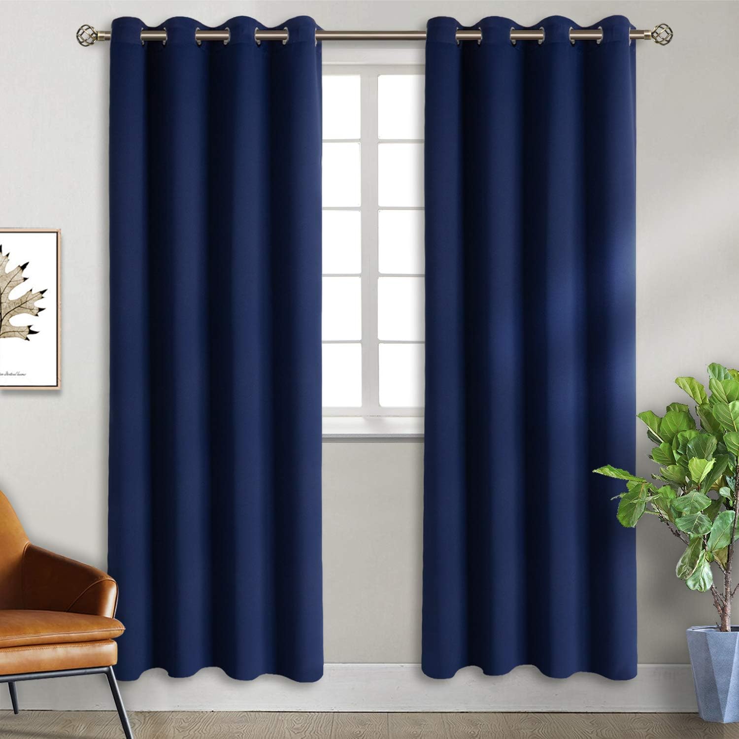 BGment Blackout Curtains for Bedroom - Thermal Insulated Panels