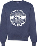 Funny Dad Myth Legend Sweatshirt Gift for Father's Day