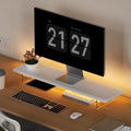 Monitor Stand Riser 31.5-Inch LED Light Wood Monitor Stand