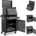 Goplus Tool Chest 5-Drawer Rolling Cabinet with Detachable Toolbox