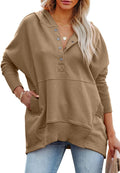 Trendy Women's Long Sleeve Zipper Sweatshirt by PRETTYGARDEN