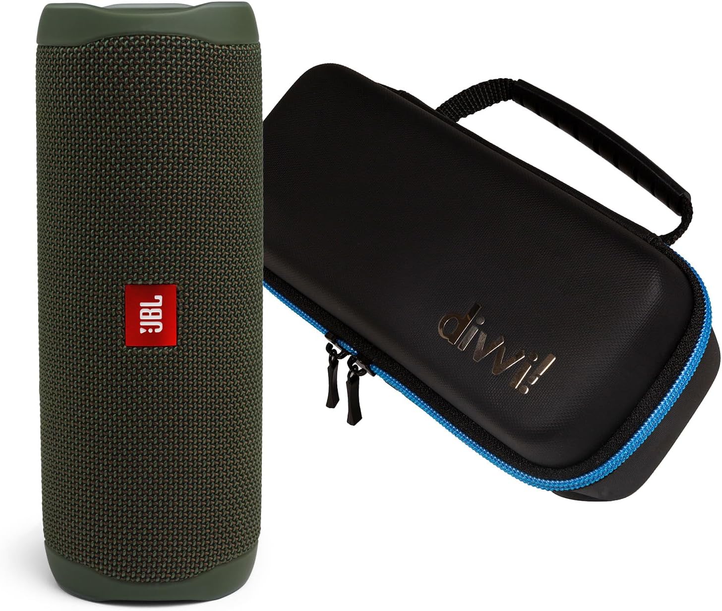 JBL Flip 5 Portable Speaker Bundle with Protective Case