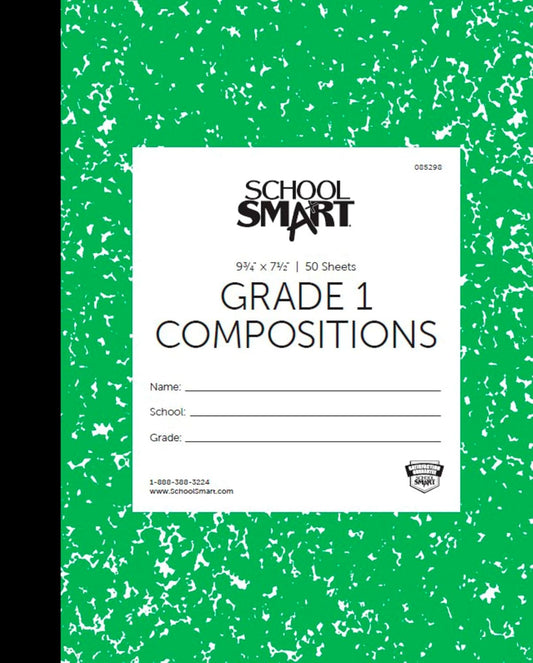 Grade 1 Skip-A-Line Composition Book - Wide Ruled - Green