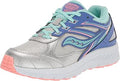 Saucony Unisex-Child Cohesion 14 Lace to Toe Running Shoe - Breathable