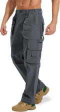 MOURCE Tactical Pants for Men Ripstop - Durable Water Resistant Fit 9