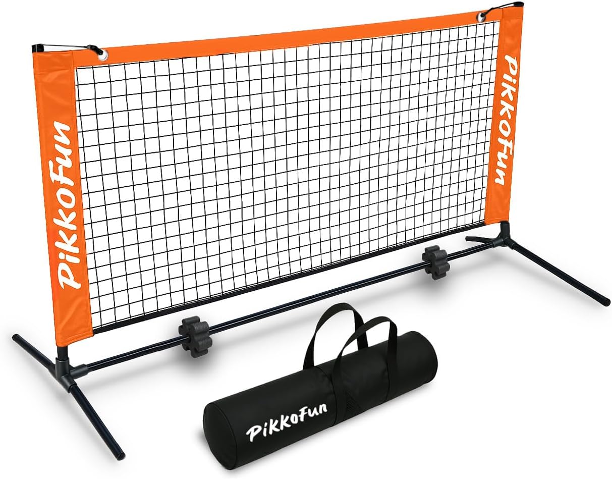 Mini Pickleball Net 5 ft for Training - Lightweight and Durable