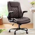 Marsail Executive Office Chair with Flip-up Armrests - Ergonomic
