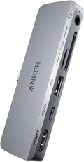 Anker USB C Hub for USB-C iPad 6-in-1 - 4K HDMI, SD, Audio