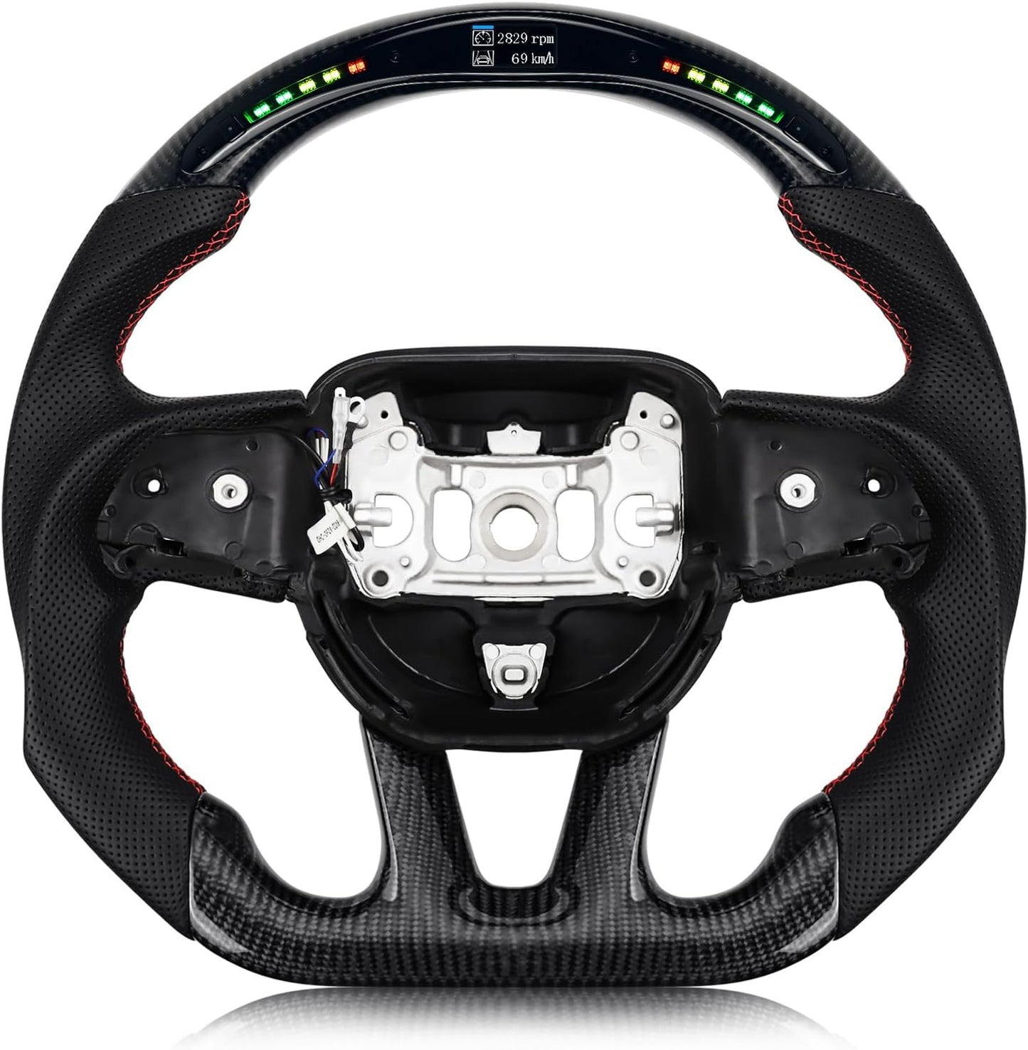 Real Carbon Fiber Steering Wheel for Dodge Charger and Challenger