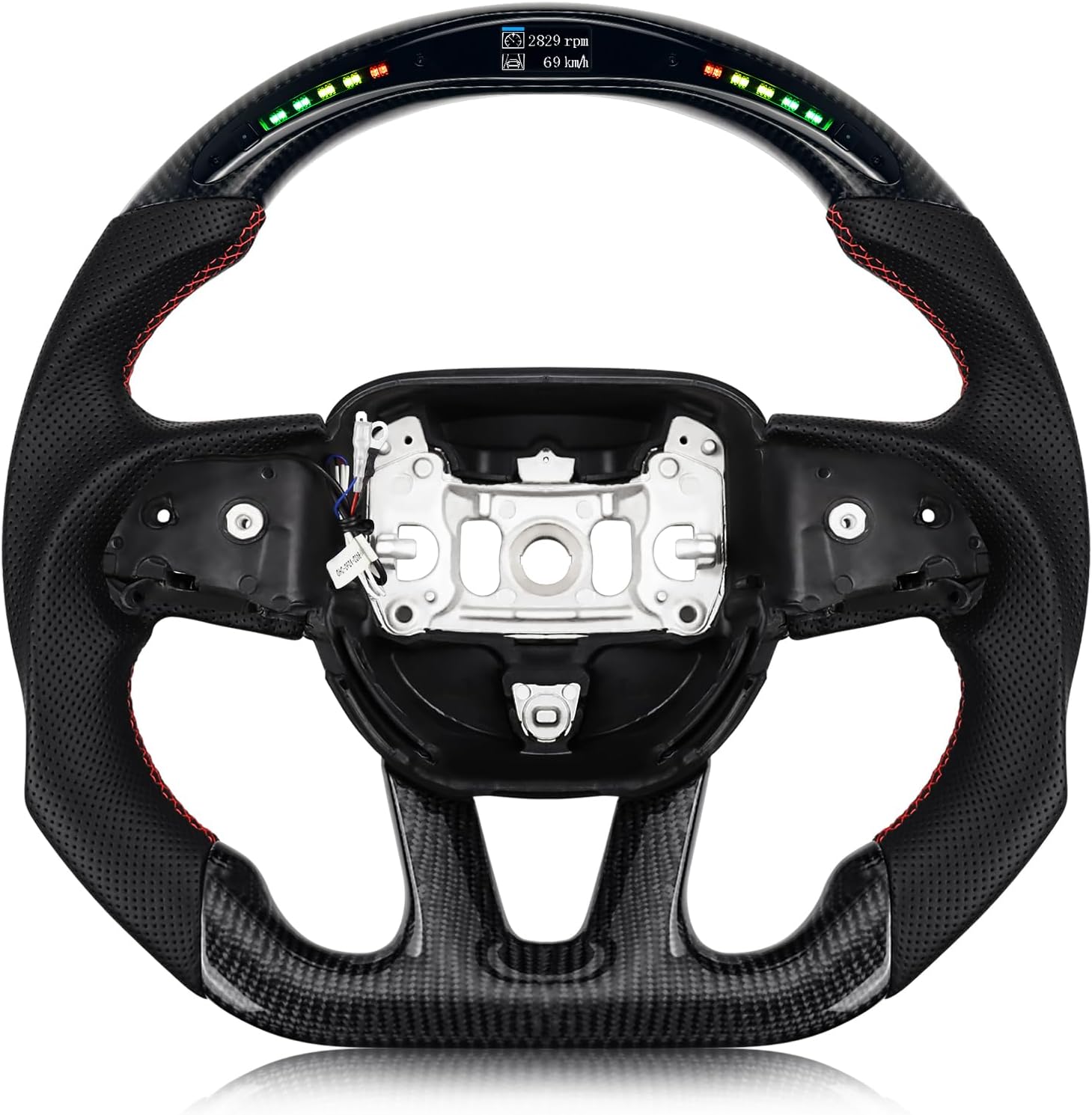 Real Carbon Fiber Steering Wheel for Dodge Charger and Challenger