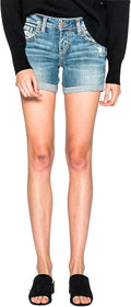 Boyfriend Mid Rise Short - Relaxed Fit Denim Short