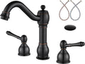 8 Inch Widespread Bathroom Sink Faucet - Vintage Oil Rubbed Bronze