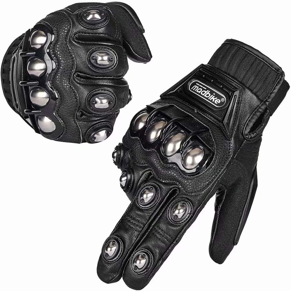 ILM Alloy Steel Touchscreen Motorcycle Racing Gloves for Safety