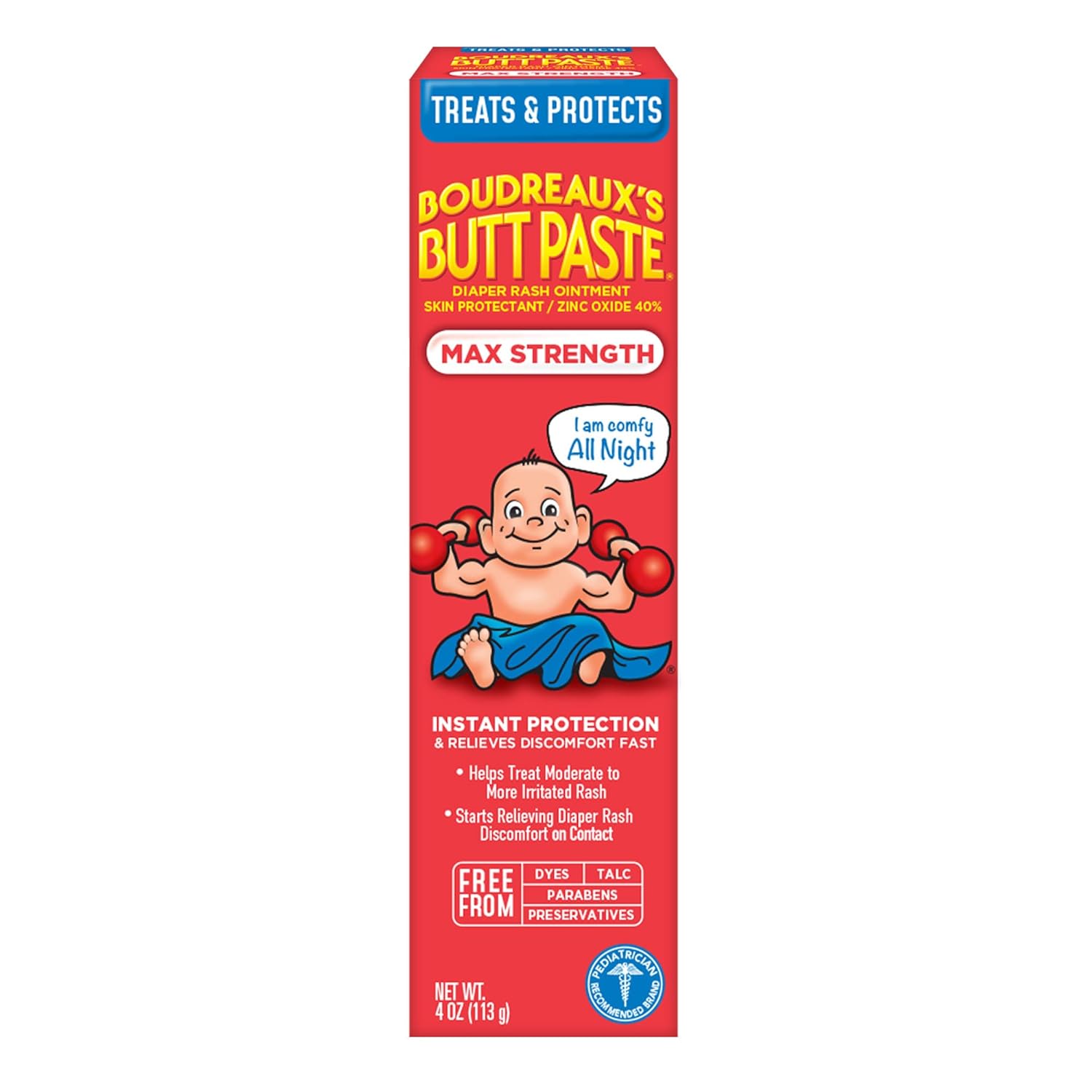 Protect Baby's Skin: Boudreaux's Butt Paste 4 oz