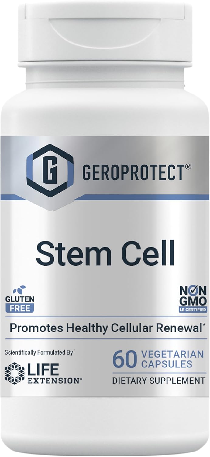 GEROPROTECT Stem Cell Supplement for Healthy Cellular Renewal