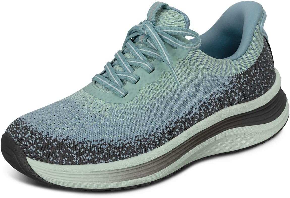 Orthofeet Women's Hands-Free Nira Slip-On Sneakers for Comfort
