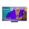 Hisense 75in U7 Mini-LED ULED 4K UHD TV - Sports & Gaming Power