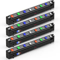 8 Eye LED Beam Wall Washer Lights 120W RGBW 4in1 Moving Head - DJ