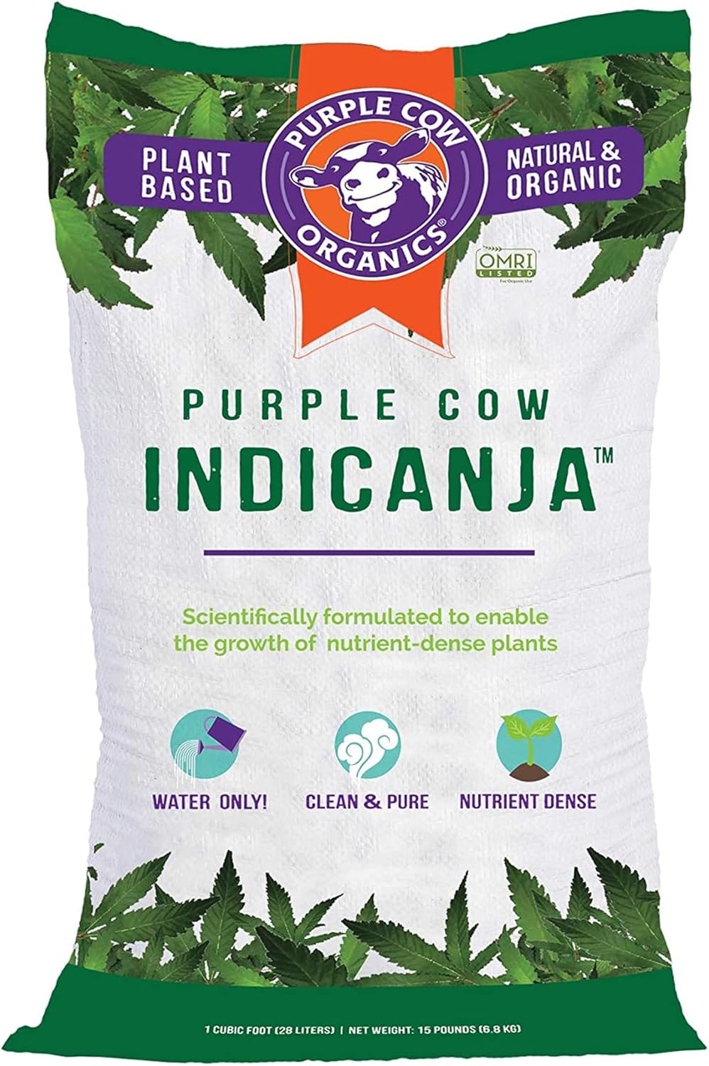 IndiCanja Organic Living Soil for Professional Growers and Hobbyists