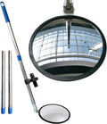 Portable Under Vehicle Inspection Mirror - Extendable 65in Foldable