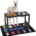 Metal Elevated Dog Bowl for Large Dogs - 16ft Tall Raised Feeder