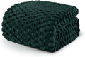 Exclusivo Mezcla King Size Fleece Blanket, 90x104 in - Cozy Jacquard