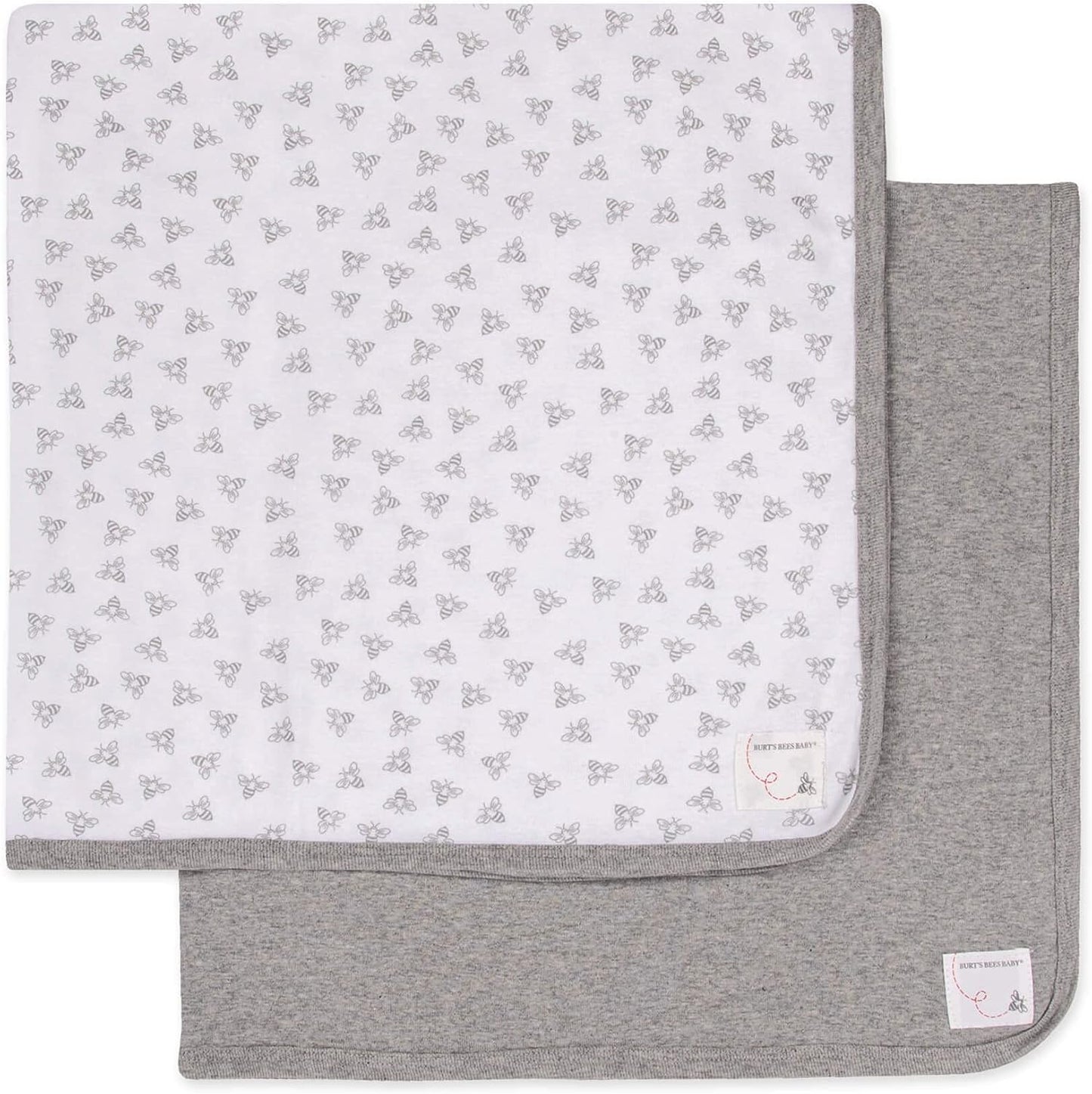 Burt's Bees Baby Organic Swaddle Blankets: Stretchy & Soft