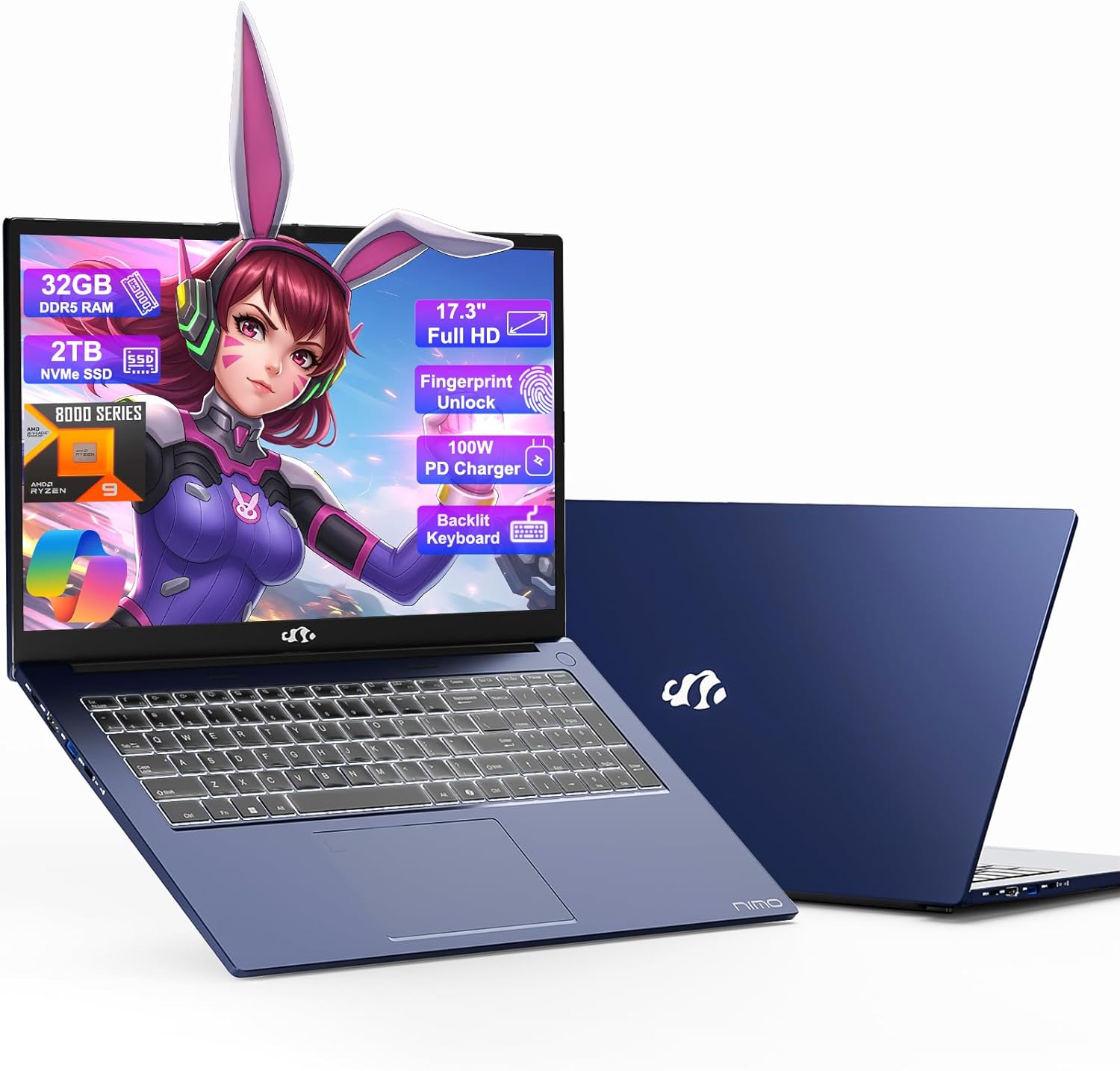 17.3 Gaming Laptop with AI Copilot and High-Performance Specs