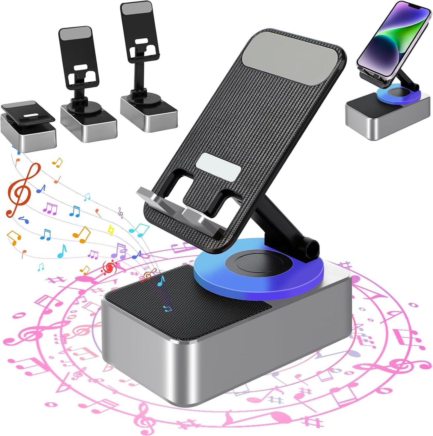 Fredytar 5in1 Wireless Bluetooth Speaker & Phone Holder