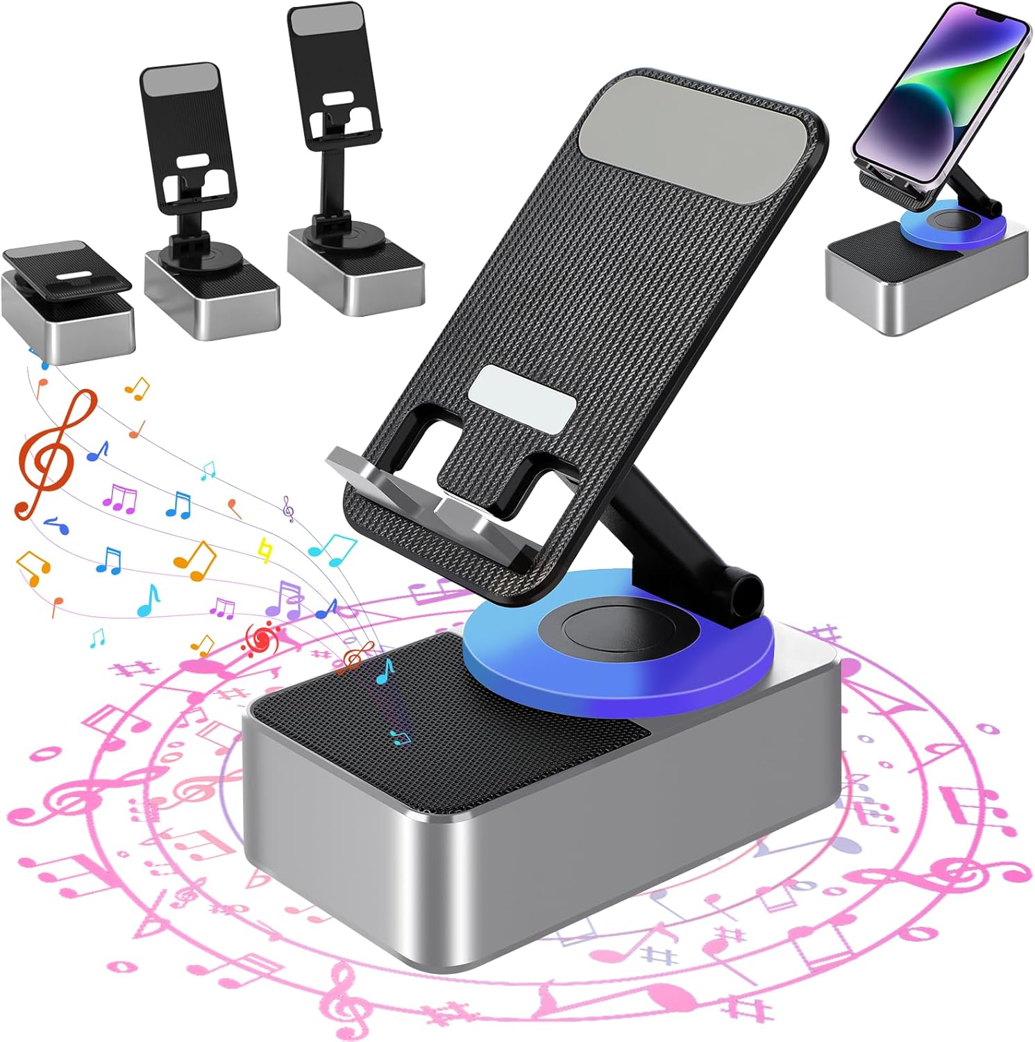 Fredytar 5in1 Wireless Bluetooth Speaker & Phone Holder
