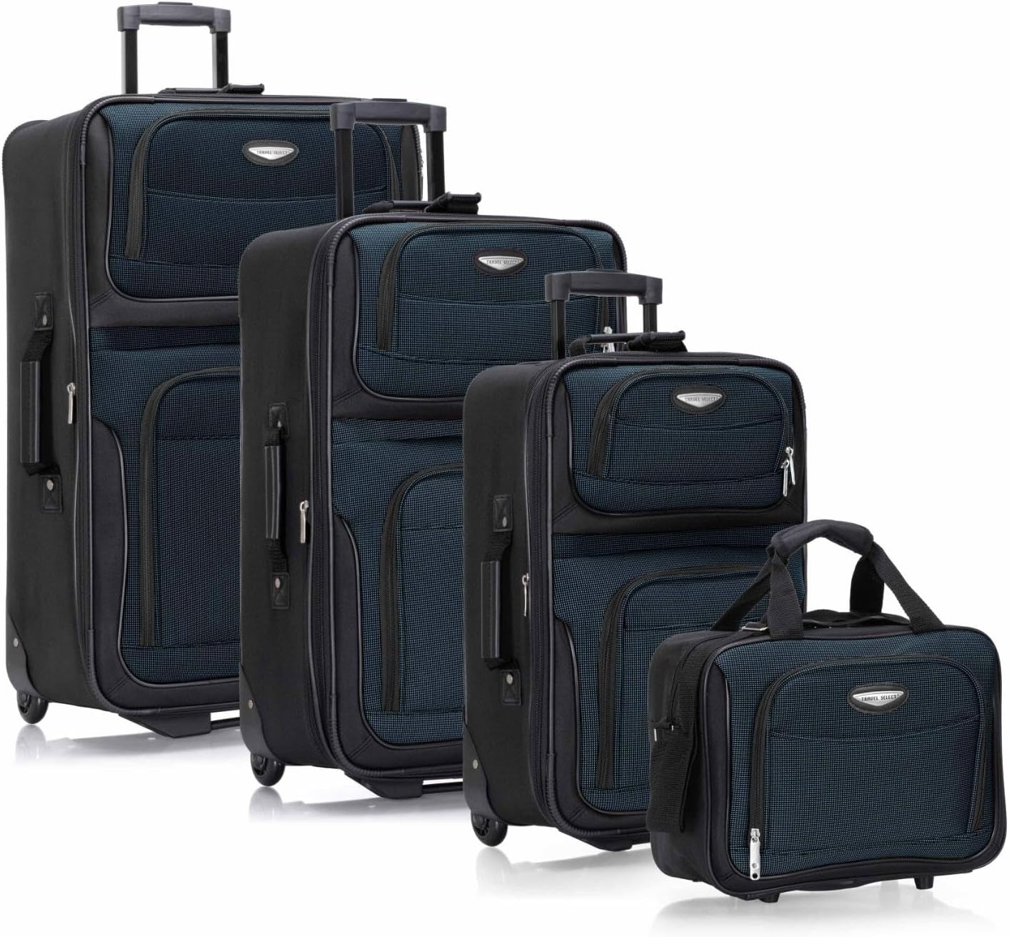 Travel Select Amsterdam 4-Piece Softside Luggage Set for Travelers