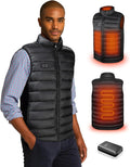 Loowoko Heated Vest for Men - Rechargeable Warmth for Outdoors