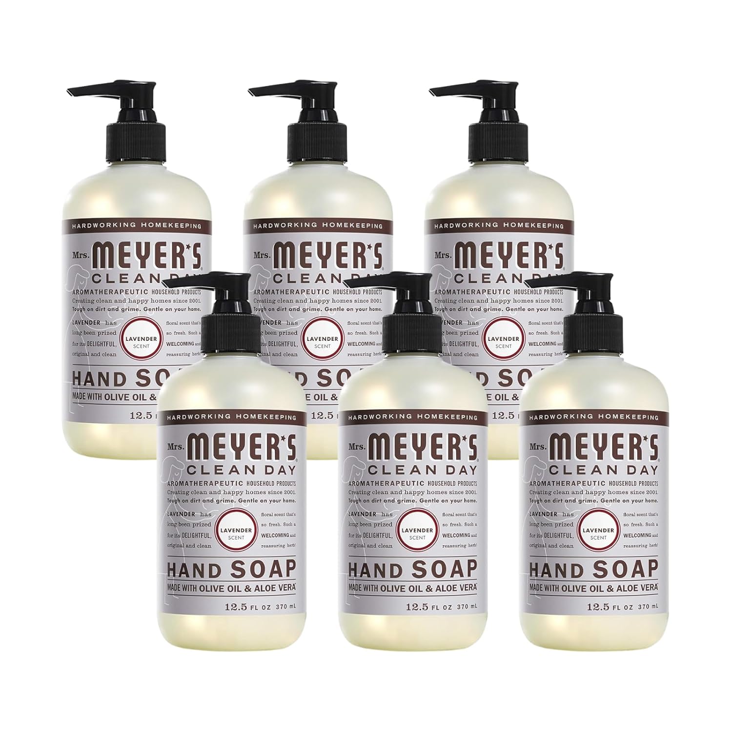 Mrs. Meyer's Clean Day Lavender Liquid Hand Soap for Busy Hands