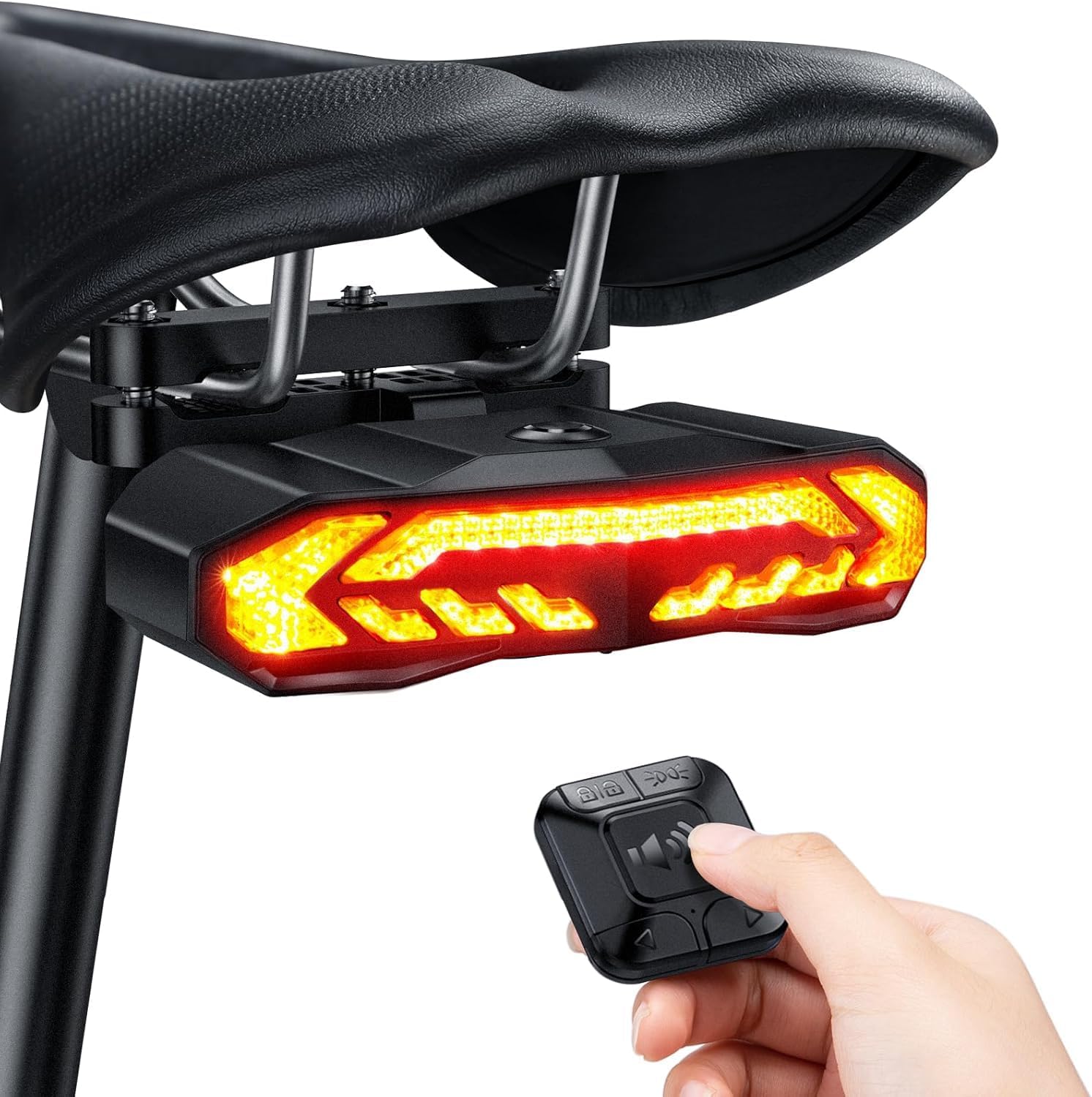 Onvian Smart Bike Tail Light with Turn Signals for Safety
