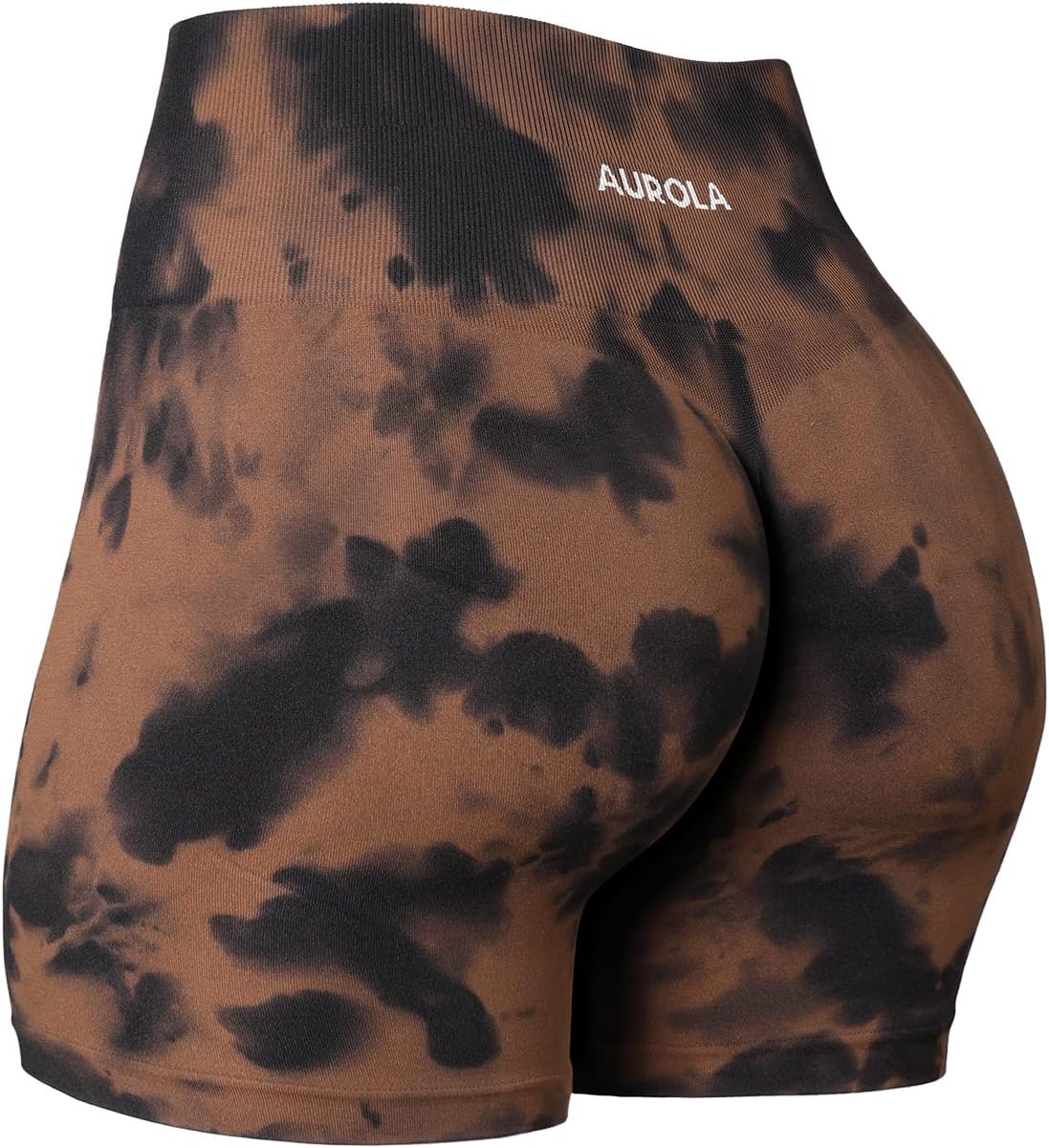 AUROLA Dream Tie Dye Workout Shorts for Women with Comfort