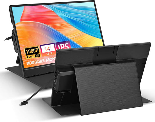 AUMETE 14 FHD Second Screen for Laptop