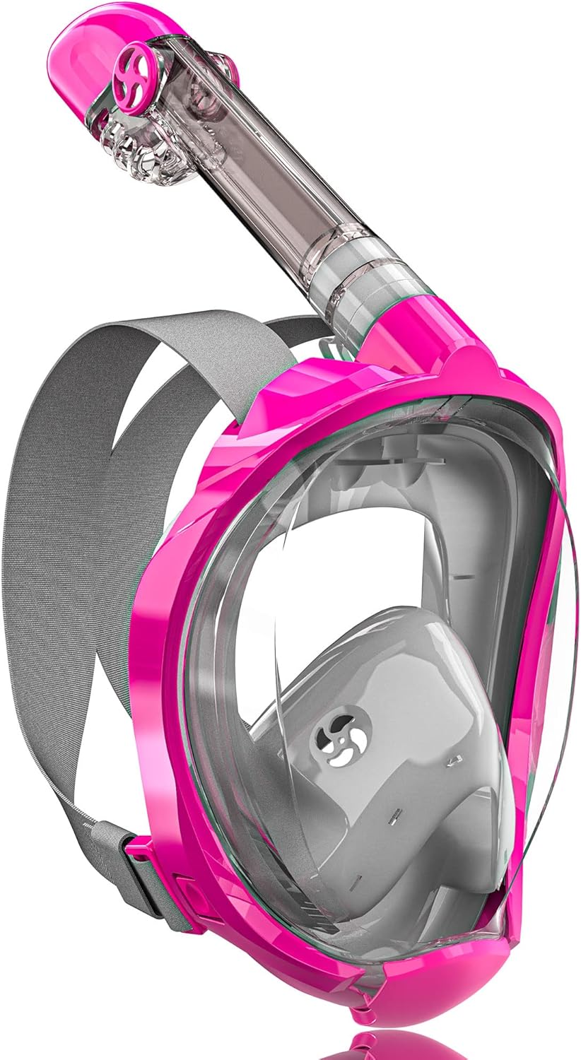 QingSong Full Face Snorkel Mask | Panoramic View