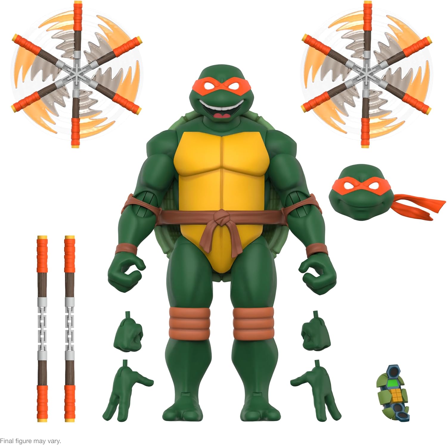 Super7 ULTIMATES! TMNT Michelangelo 7-Inch Action Figure